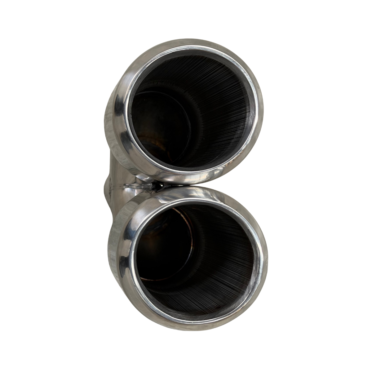 Punta Colilla Terminal Escape Doble Rush 3.5 In Acero Inox R-24024DS