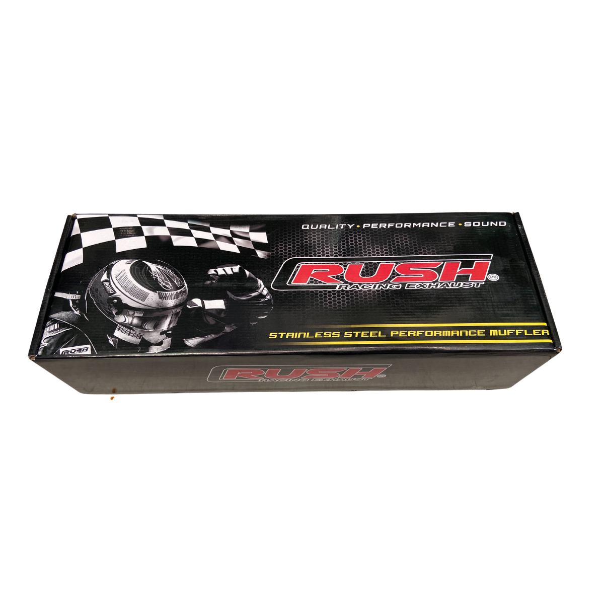 Mofle Deportivo Alto Flujo Rush Racing 1X2 R-SD30212-18