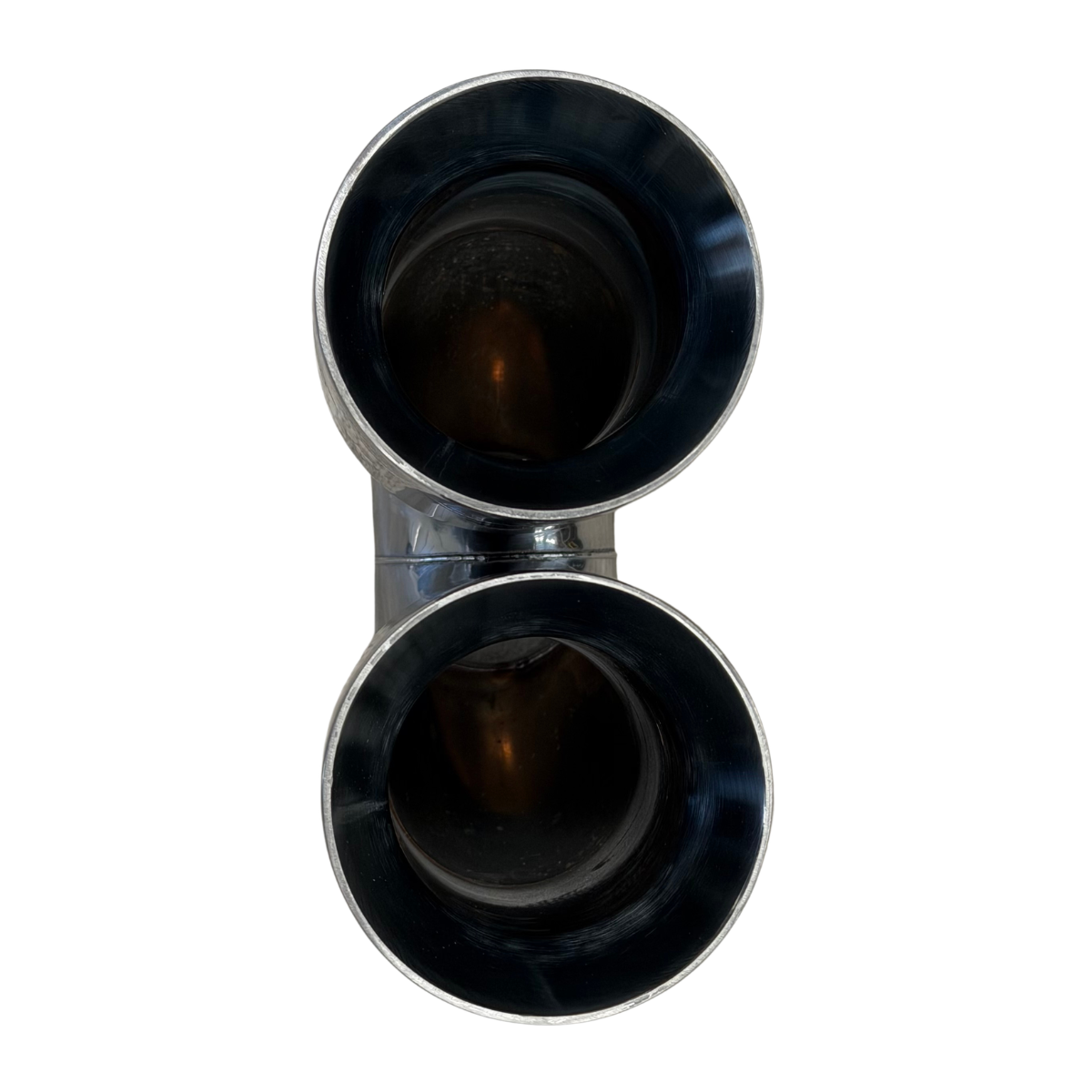 Colilla Doble de Escape Deportiva Recta Woolrich 3.5" WAI-0264BK