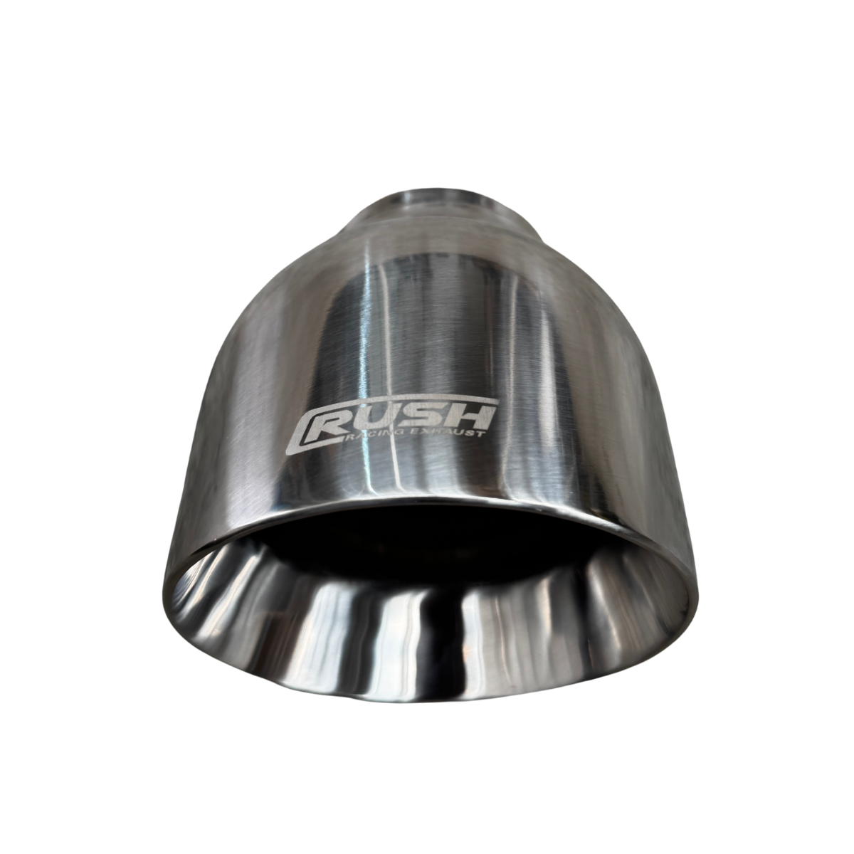 Colilla Punta De Escape 4.5" Rush Acero Inoxidable R-0453