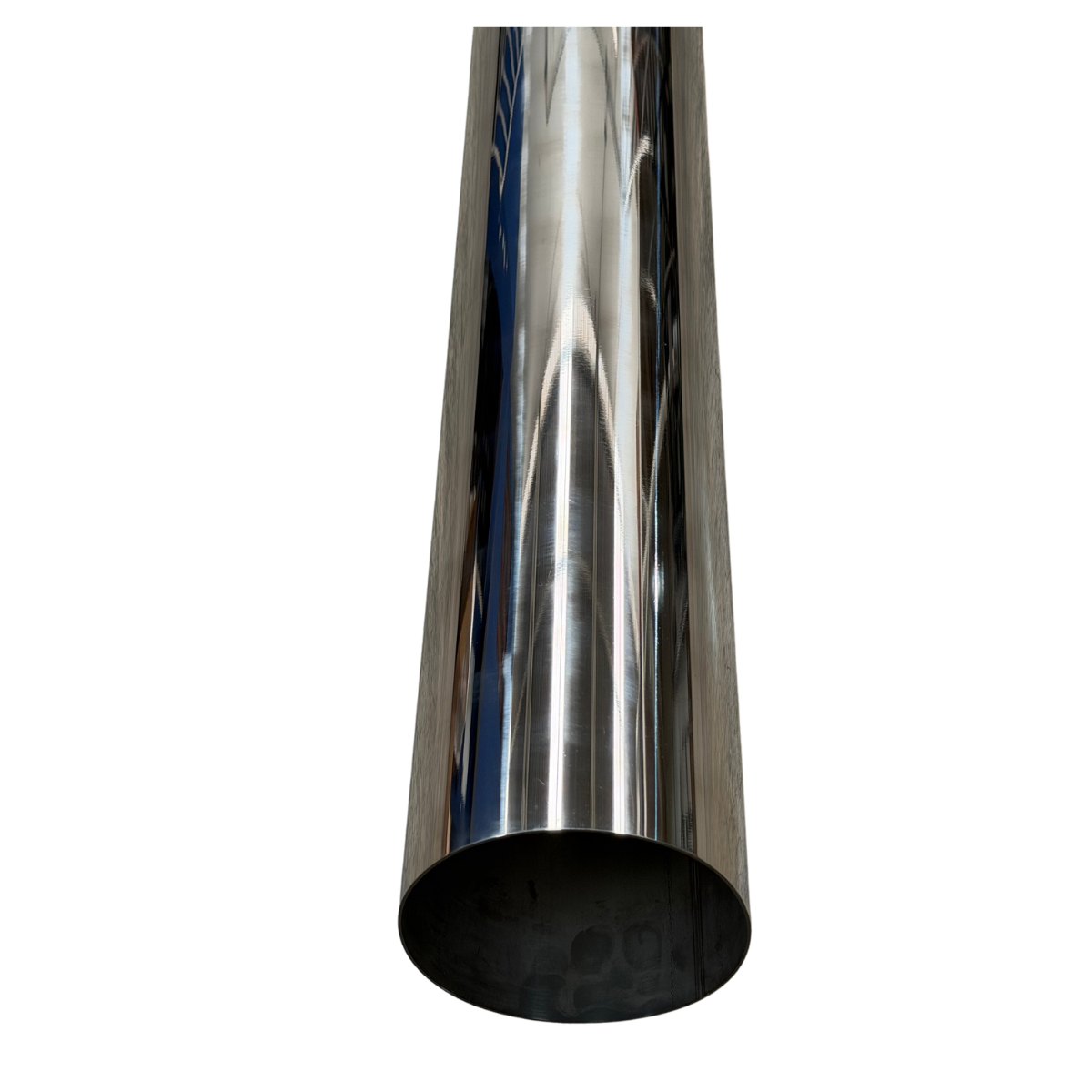 Pipa de Escape Cuello de Ganso Acero Inoxidable 5" Largo 36"