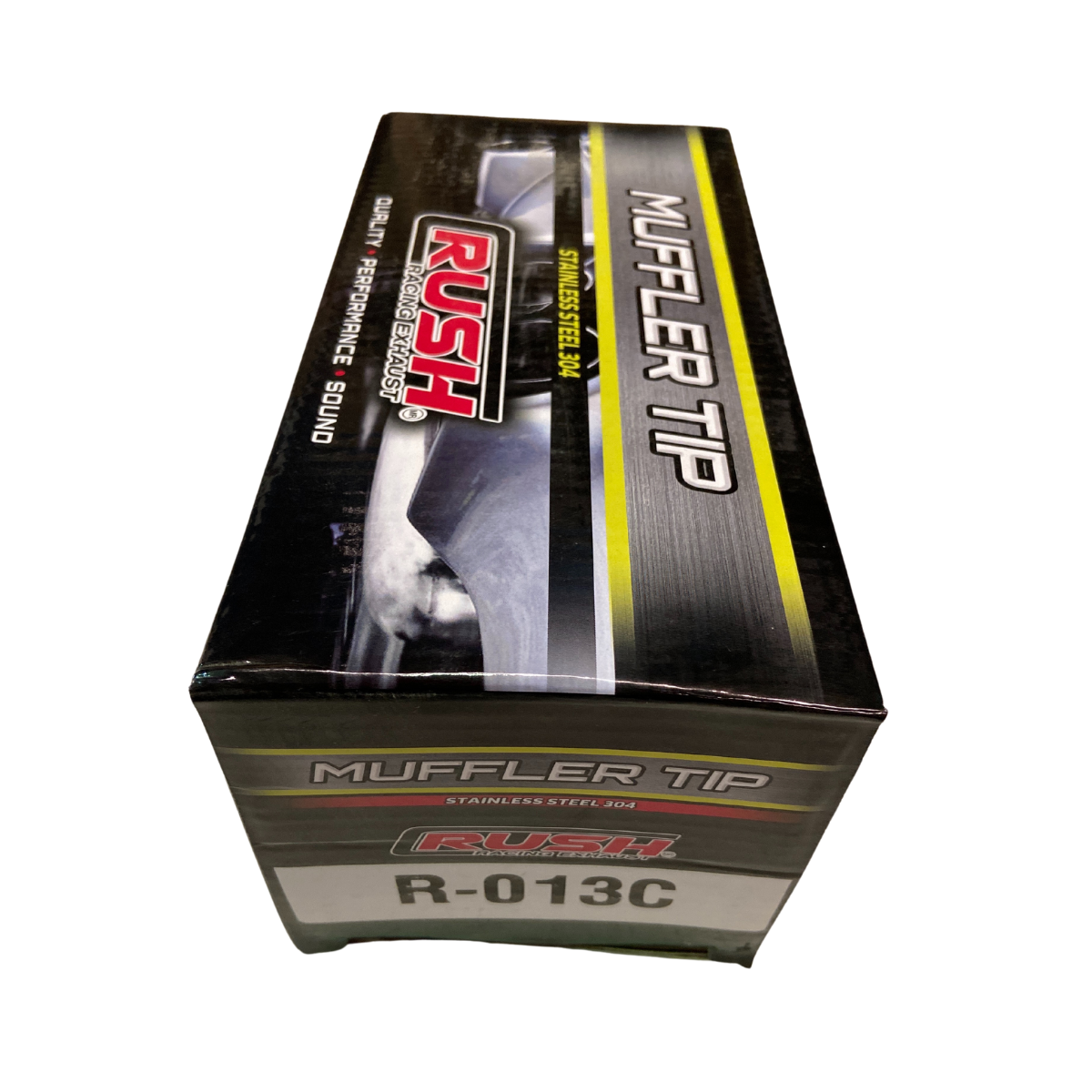 Colilla Punta De Escape 4" Rush Acero Inoxidable R-013C