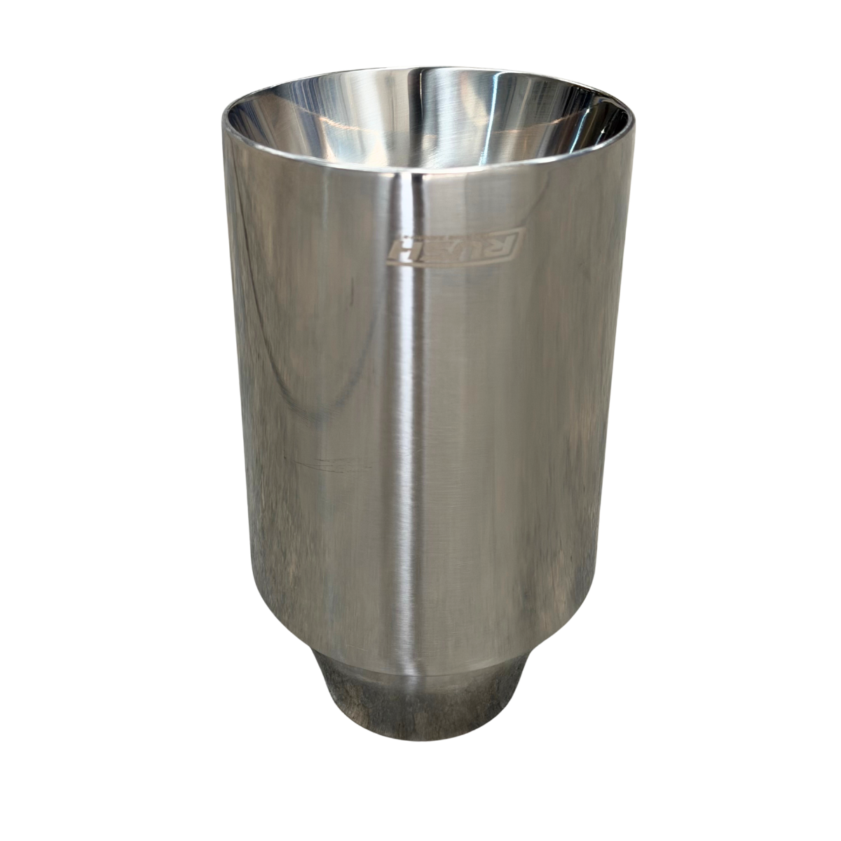 Colilla Punta De Escape 4" Rush Acero Inoxidable R-013C