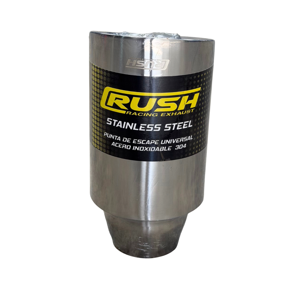 Colilla Punta De Escape 4" Rush Acero Inoxidable R-013C
