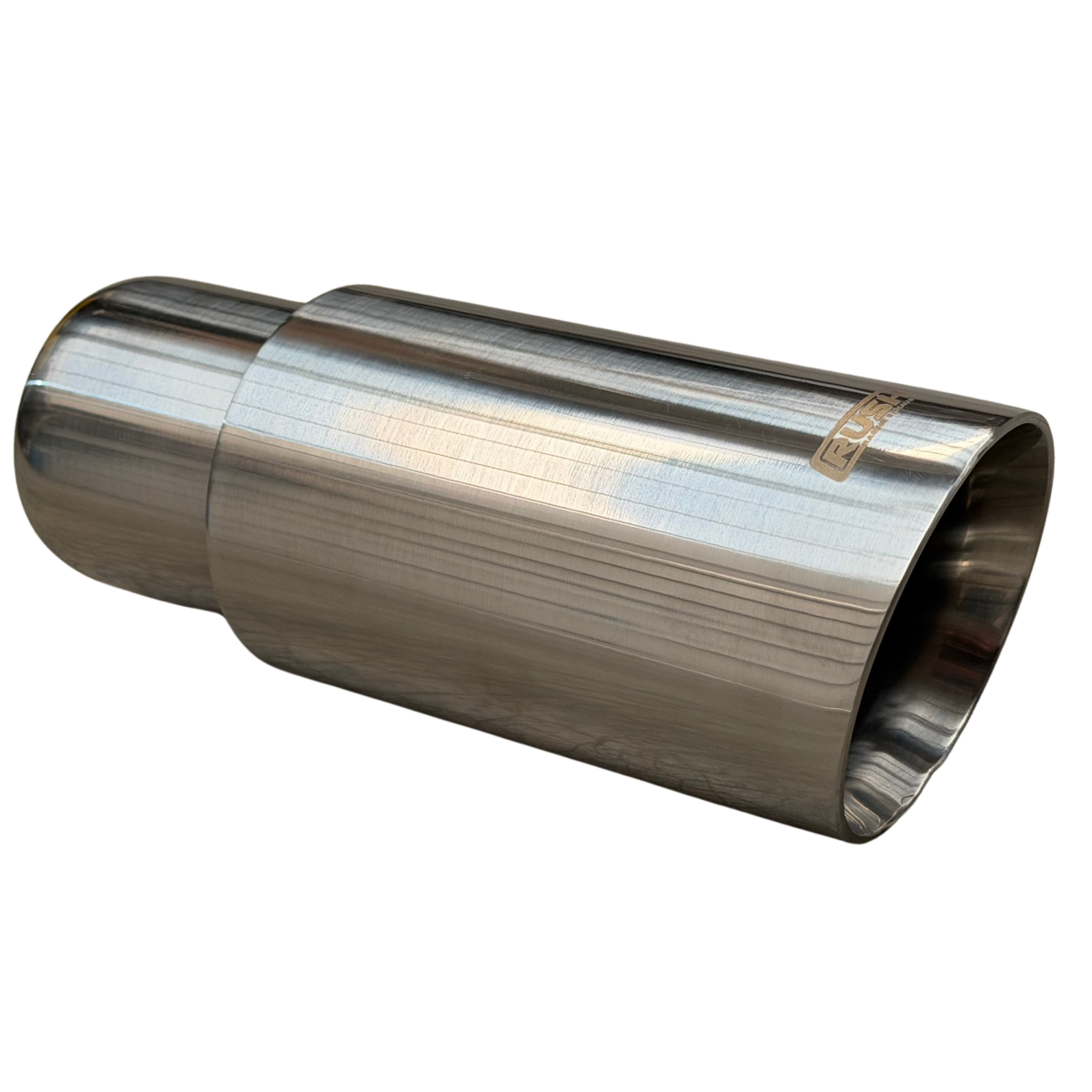 Colilla Punta De Escape 3" Rush Acero Inoxidable R-013A