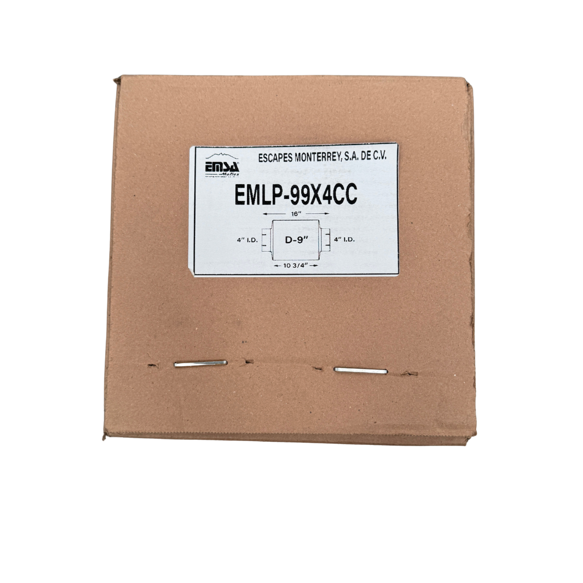 Silenciador Diesel EMSA EMLP99X4CC para Tractocamión