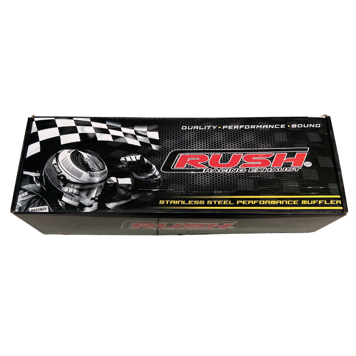 Mofle Deportivo Alto Flujo Rush Racing 2X2 R-DD212-22