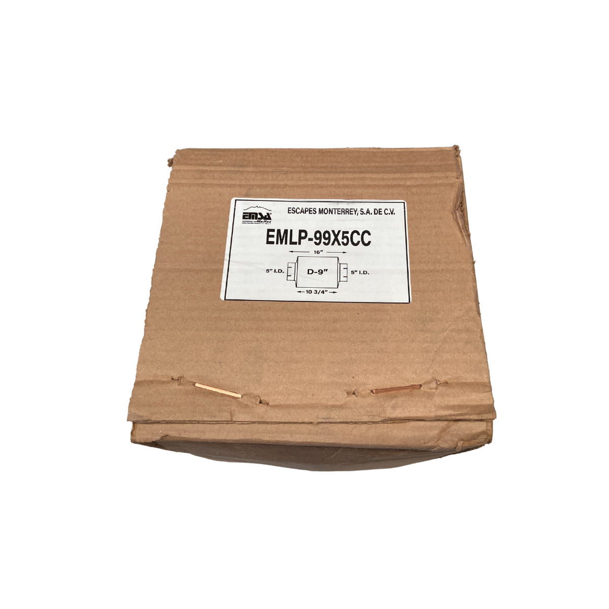 Silenciador Diesel EMSA EMLP99X5CC para Tractocamión