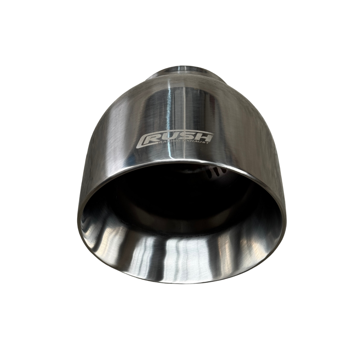Colilla Punta De Escape 4.5" Rush Acero Inoxidable R-0453