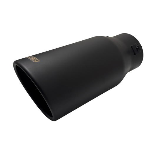Colilla Punta De Escape 4" Rush Fácil Instalación Negra Mate R-300334B
