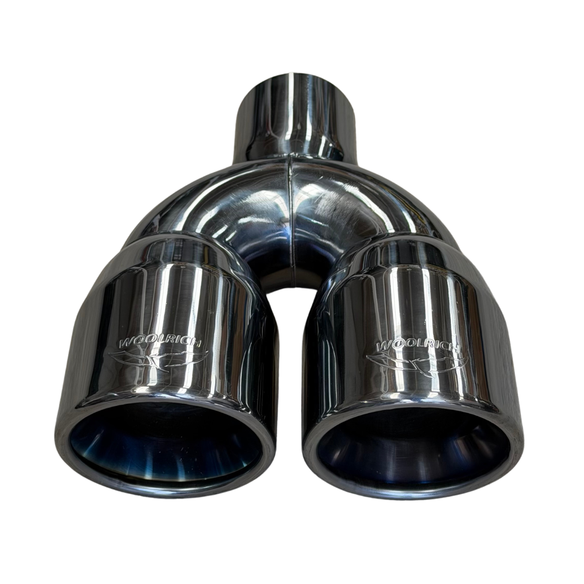Colilla Doble de Escape Deportiva Woolrich 3.5" WAI-0269S Negra