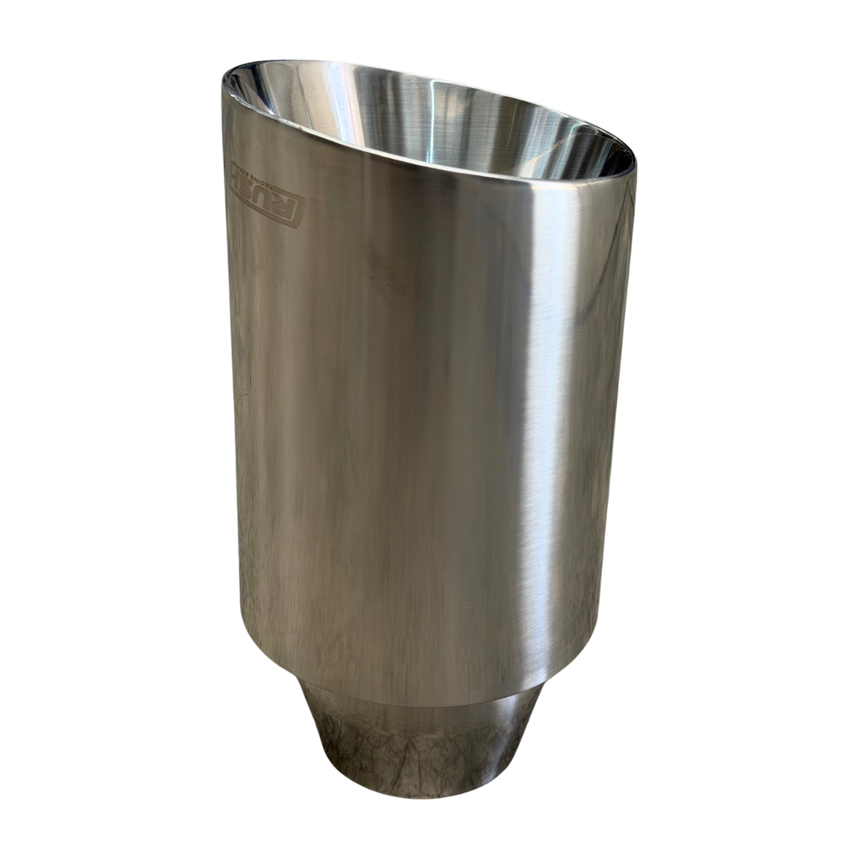 Colilla Punta De Escape 4" Rush Acero Inoxidable R-013C
