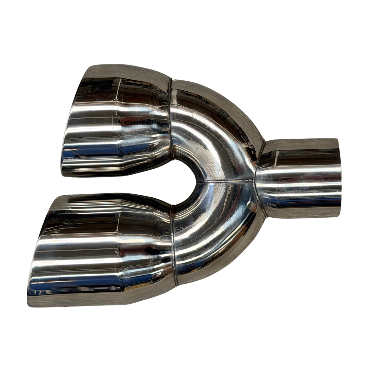 Colilla Doble de Escape Deportiva Diagonal Woolrich 3.5" WAI-0268