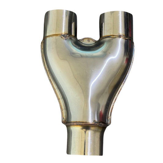 Y Pipe Woolrich Acero Inoxidable Boquillas 2.5” Alto Flujo WAI-1222E