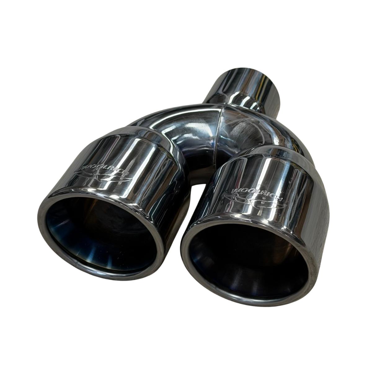 Colilla Doble de Escape Deportiva Woolrich 3.5" WAI-0269S Negra