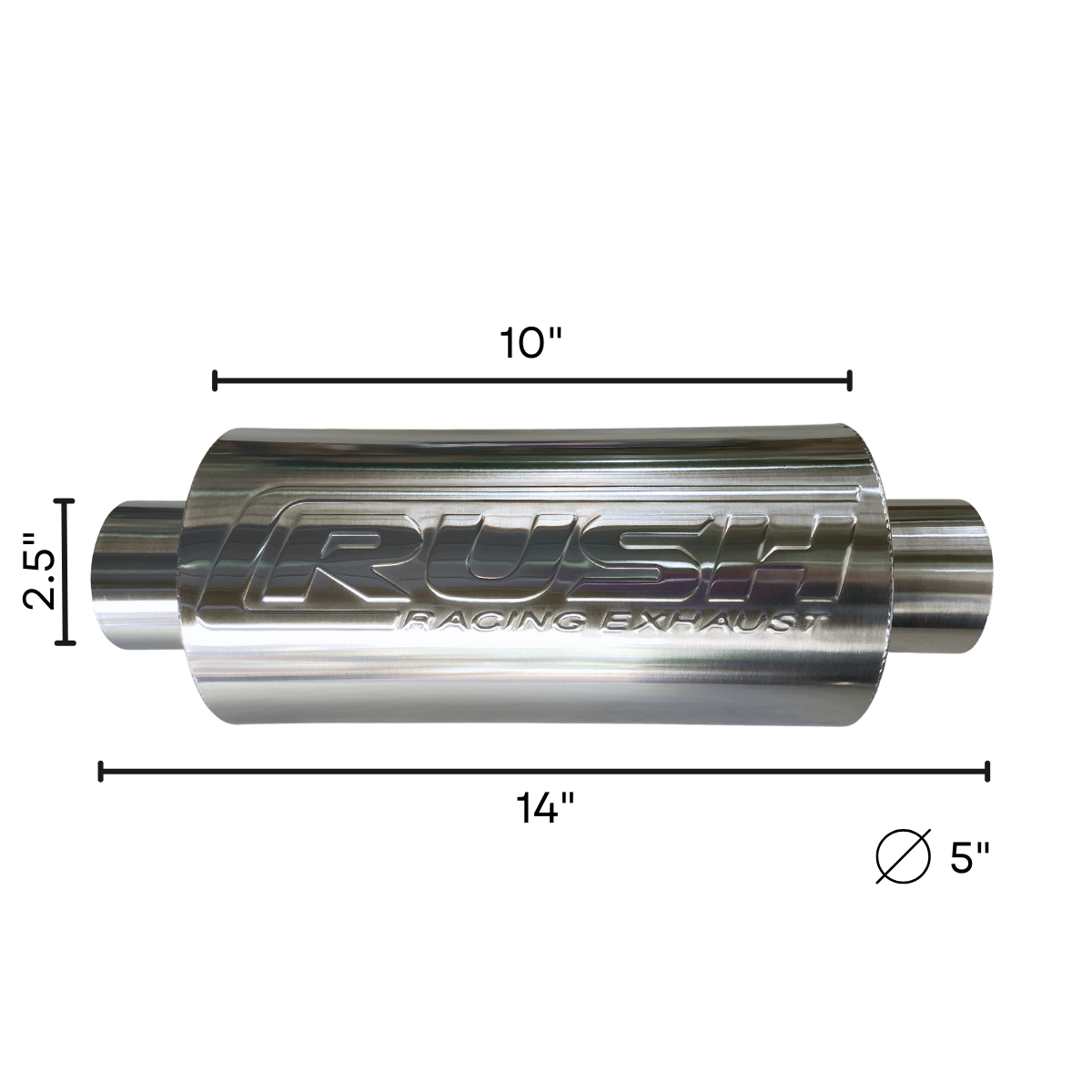Resonador Deportivo Rush Racing R-CC212-10-B