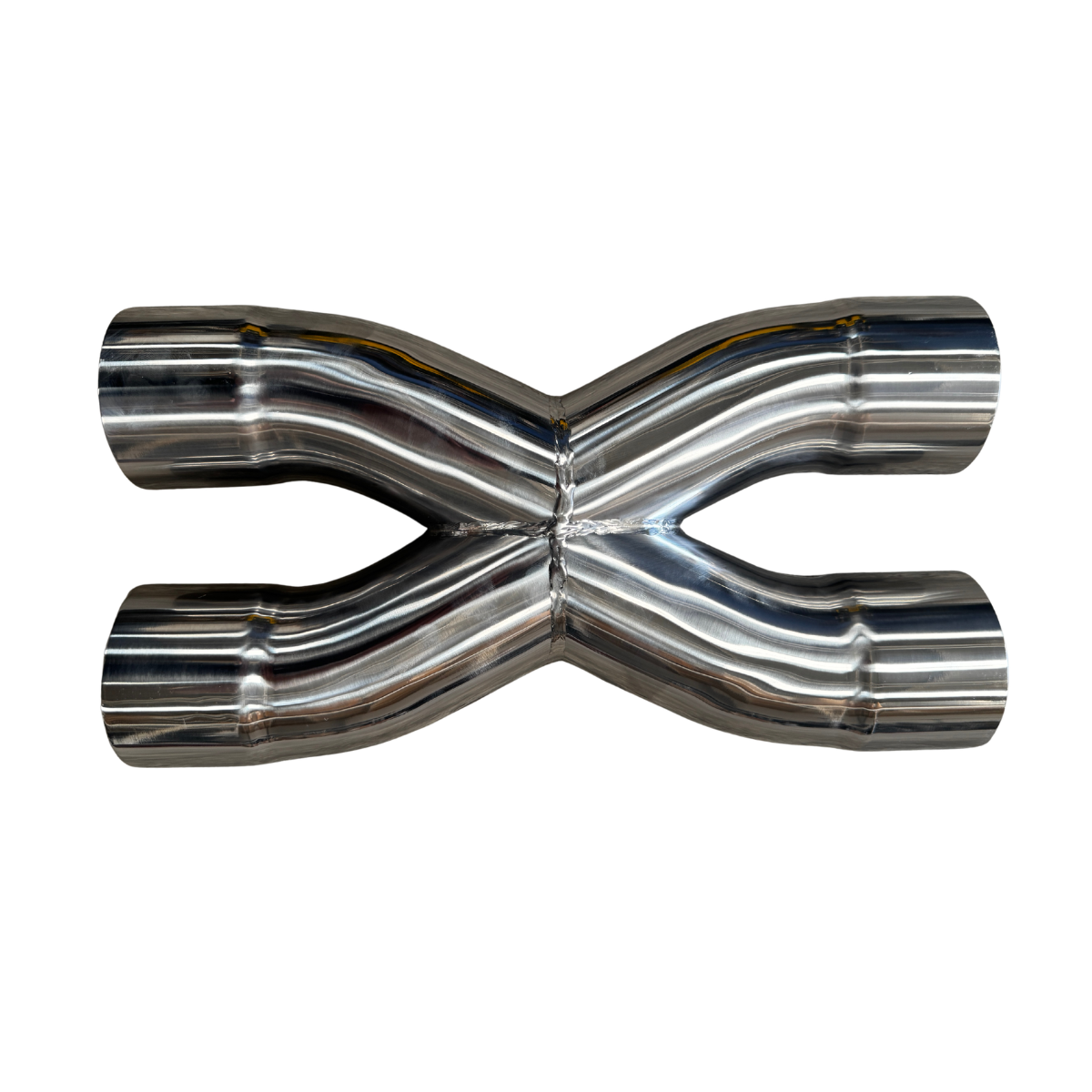 X Pipe Rush Acero Inoxidable Pulido Boquillas 2.5” Alto Flujo R-X-2525