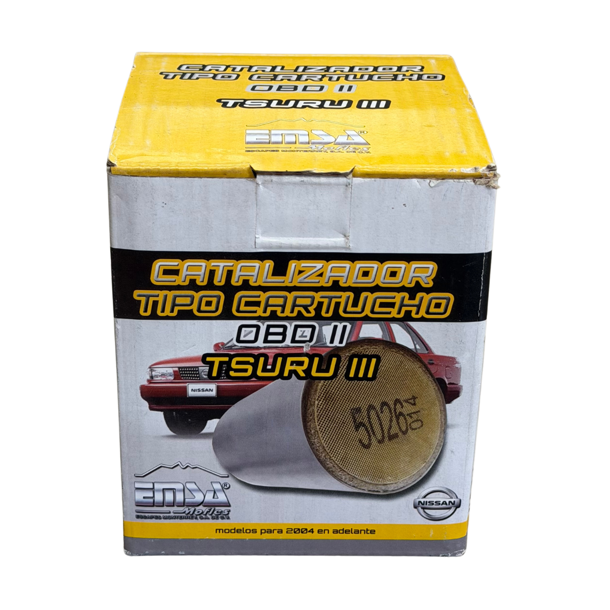 Sustrato Catalizador EMSA Cartucho Nissan Tsuru III 2004 A 2017