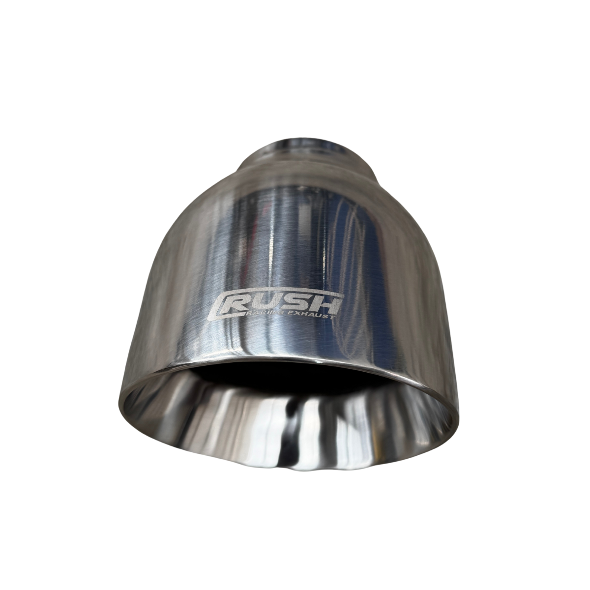 Colilla Punta De Escape 4.5" Rush Acero Inoxidable R-0453