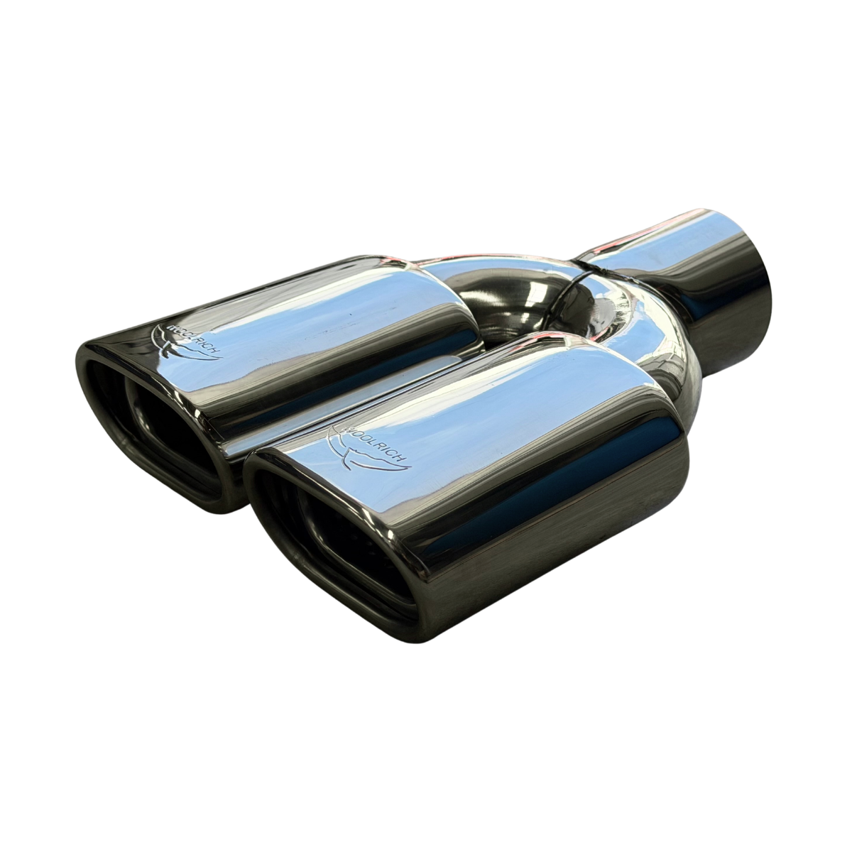 Colilla Doble de Escape Deportiva Diagonal Woolrich 3" WAI-0366