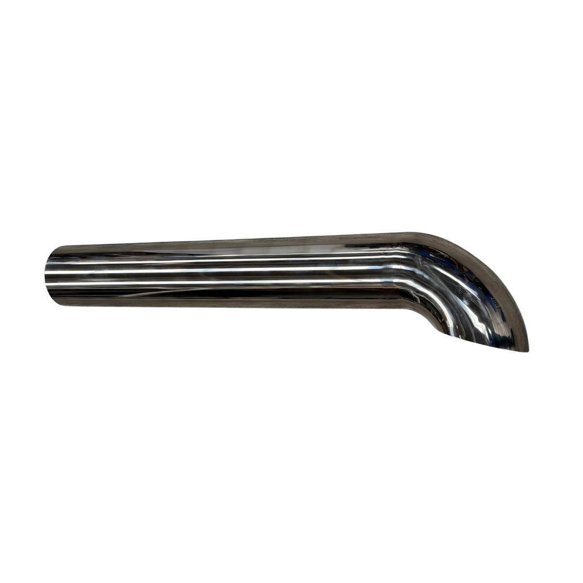 Pipa de Escape Cuello de Ganso Acero Inoxidable 5" Largo 36"