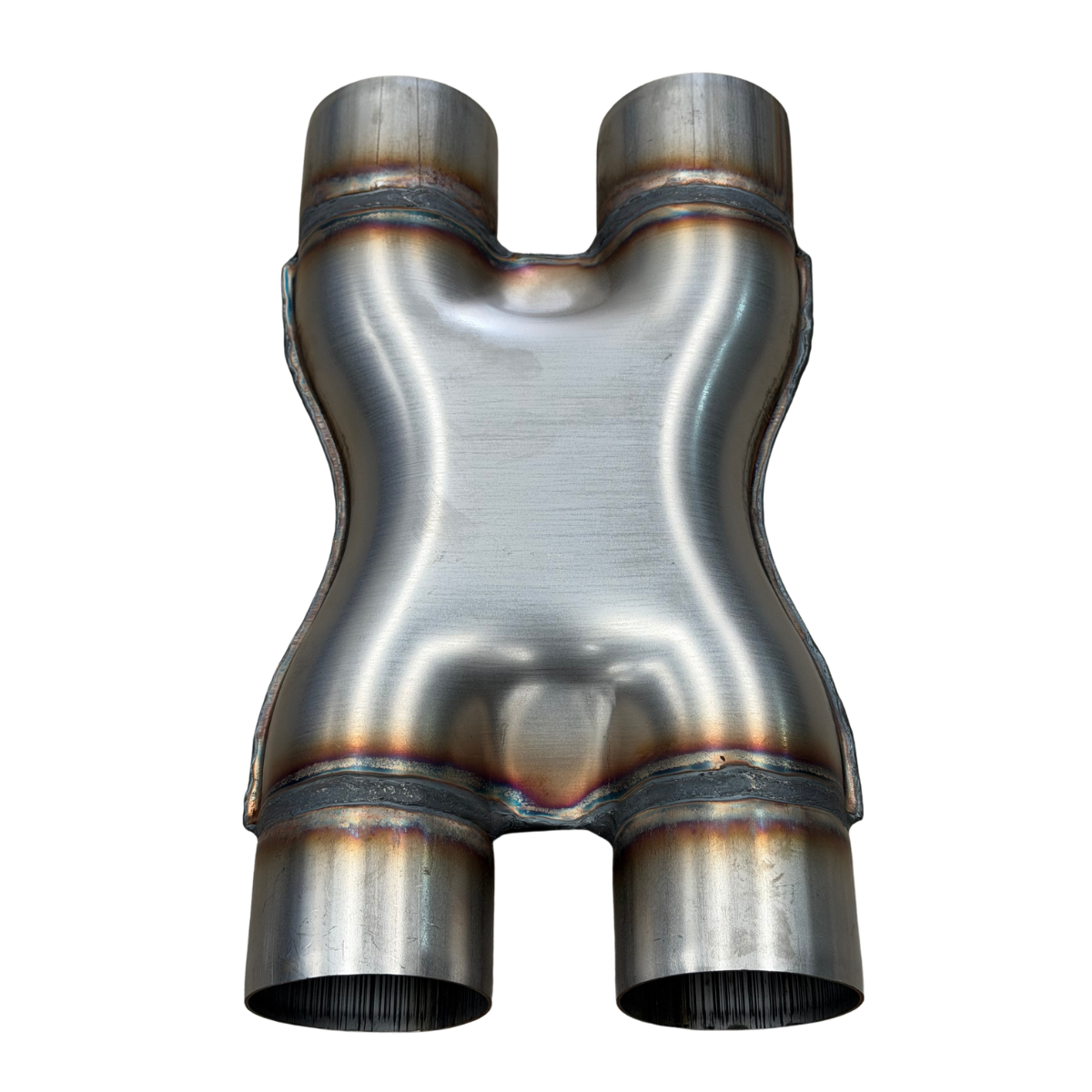 X Pipe Rush Acero Inoxidable Boquillas 2.5” Alto Flujo X-2525