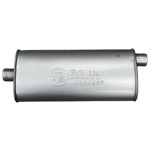 Silenciador Universal Premium Ovalado Bajío 4 Y 6 Cilindros BJ-718