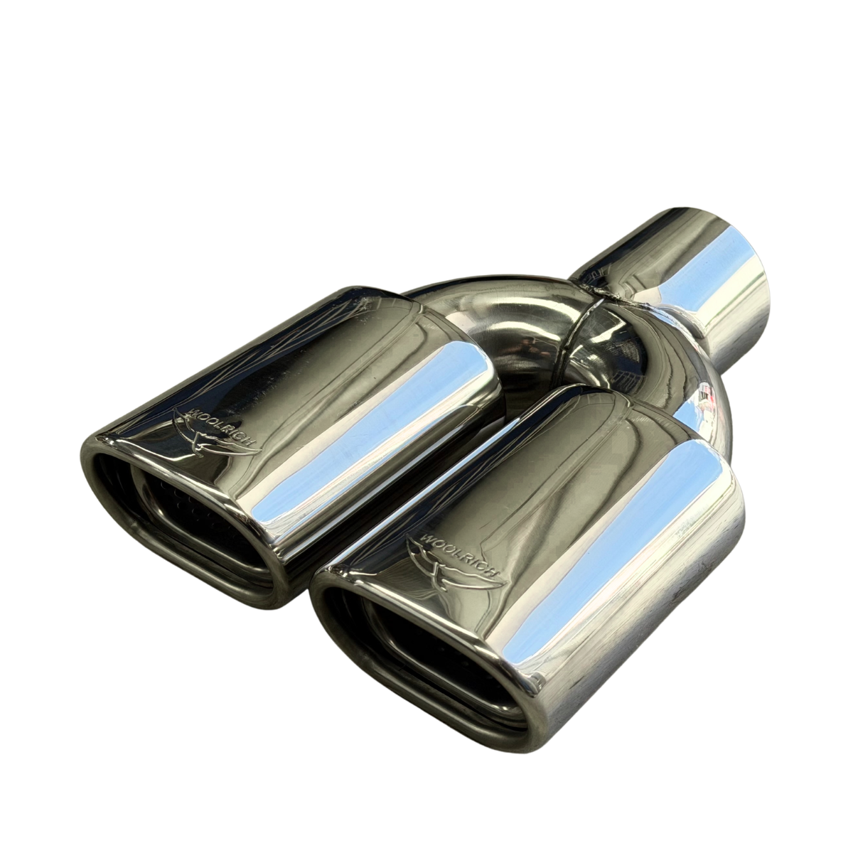 Colilla Doble de Escape Deportiva Diagonal Woolrich 3" WAI-0366