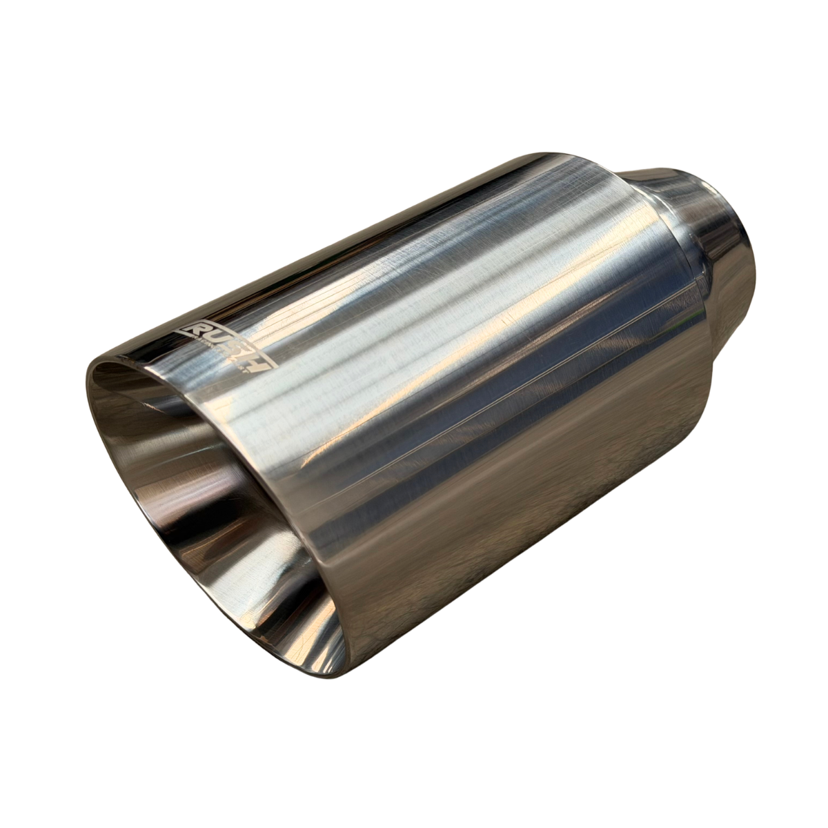 Colilla Punta De Escape 4" Rush Acero Inoxidable R-013C