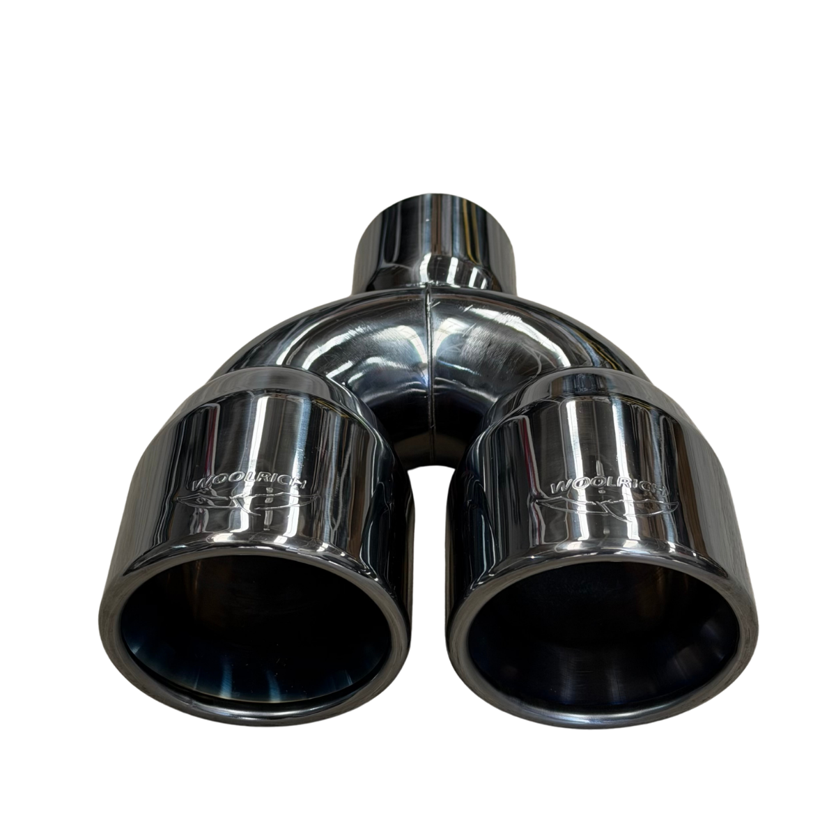 Colilla Doble de Escape Deportiva Woolrich 3.5" WAI-0269S Negra