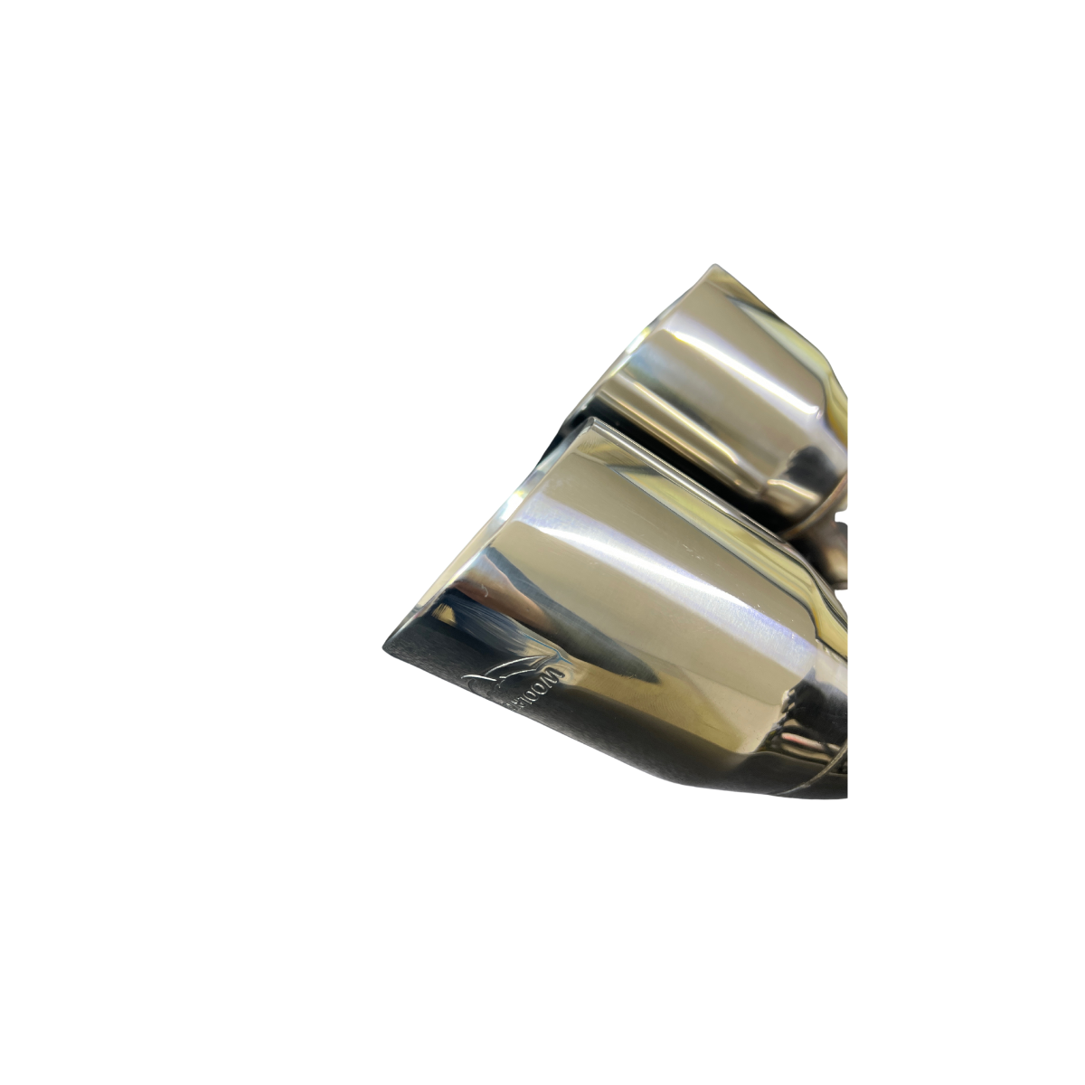 Colilla Doble de Escape Deportiva Diagonal Woolrich 3" WAI-0468