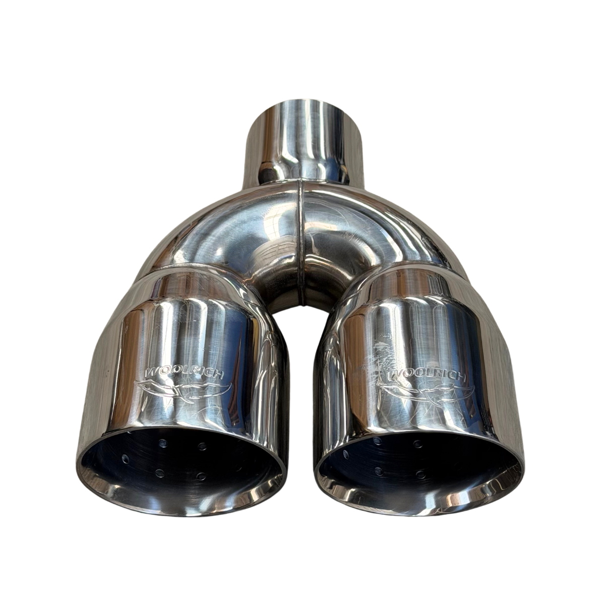 Colilla Doble de Escape Deportiva Diagonal Woolrich 3.5" WAI-0466