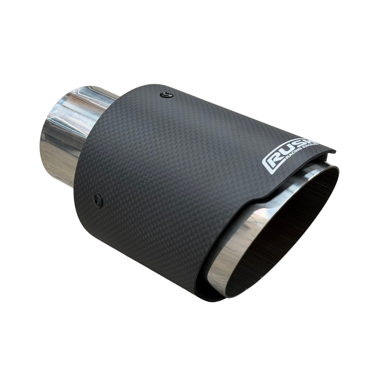 Colilla Terminal Punta Escape 4 Rush Fibra Carbono Real