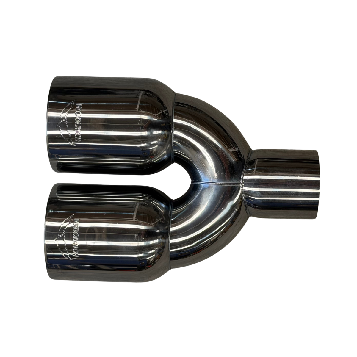 Colilla Doble de Escape Deportiva Recta Woolrich 3.5" WAI-0264BK