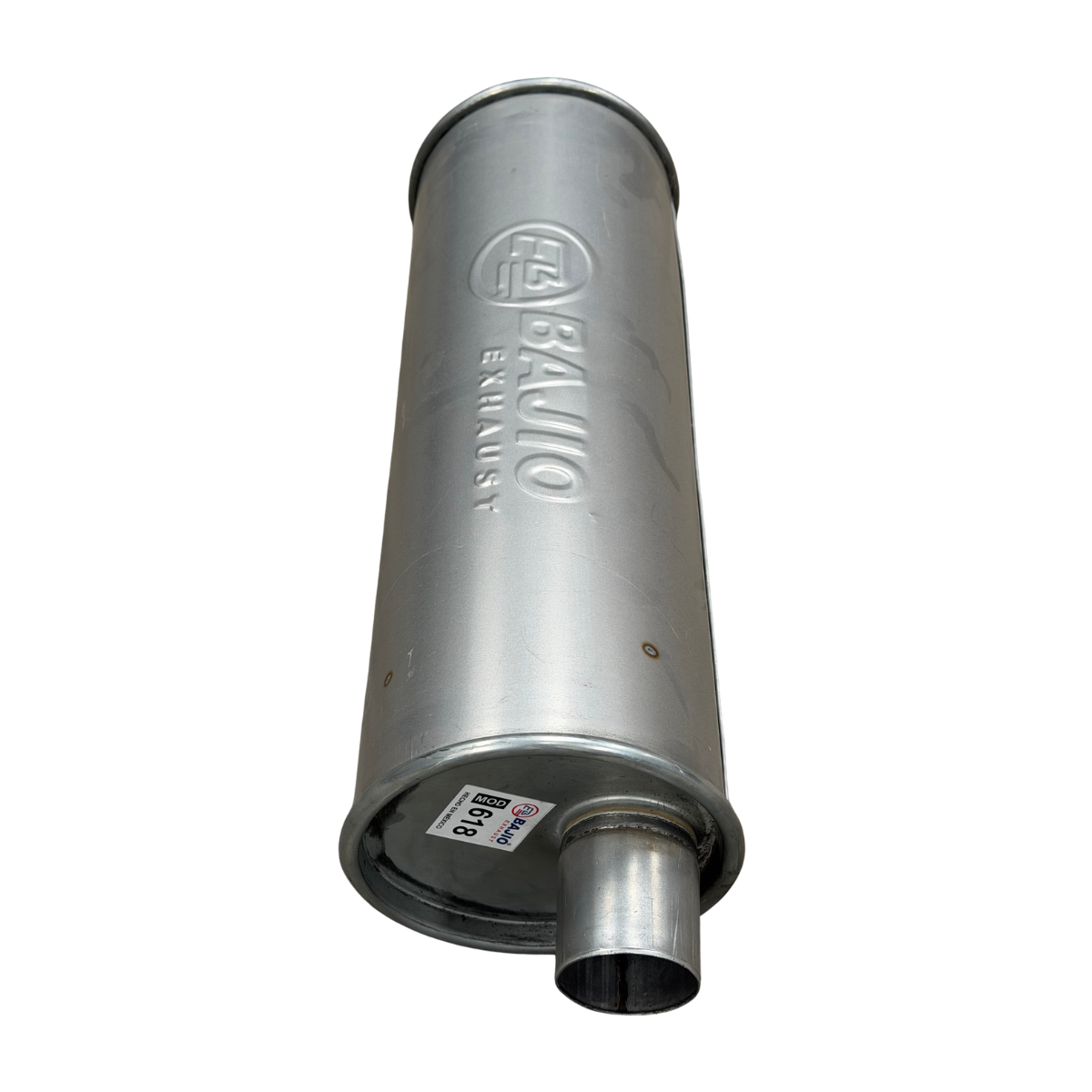 Silenciador Universal Premium Redondo Bajío 4 Y 6 Cilindros BJ-618