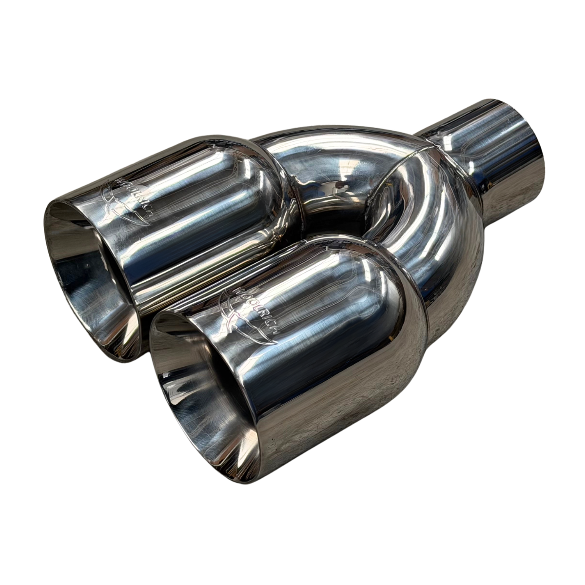 Colilla Doble de Escape Deportiva Diagonal Woolrich 3.5" WAI-0264