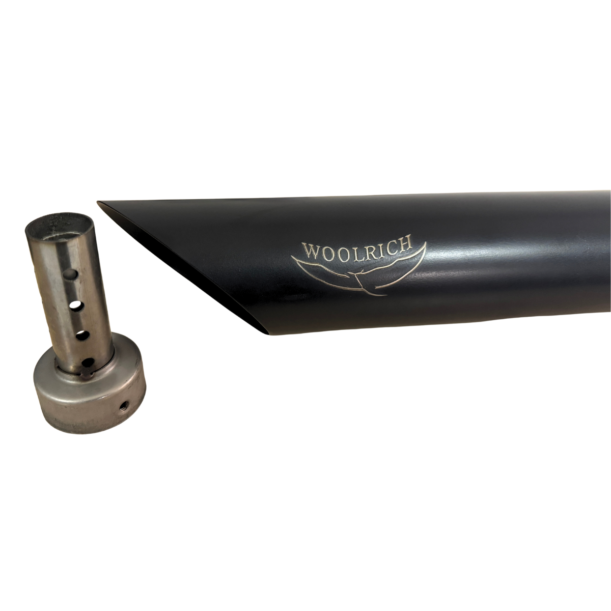 Par de Escapes para Motocicleta Tipo Chopper Flujo Directo WAI-285 Negro Mate