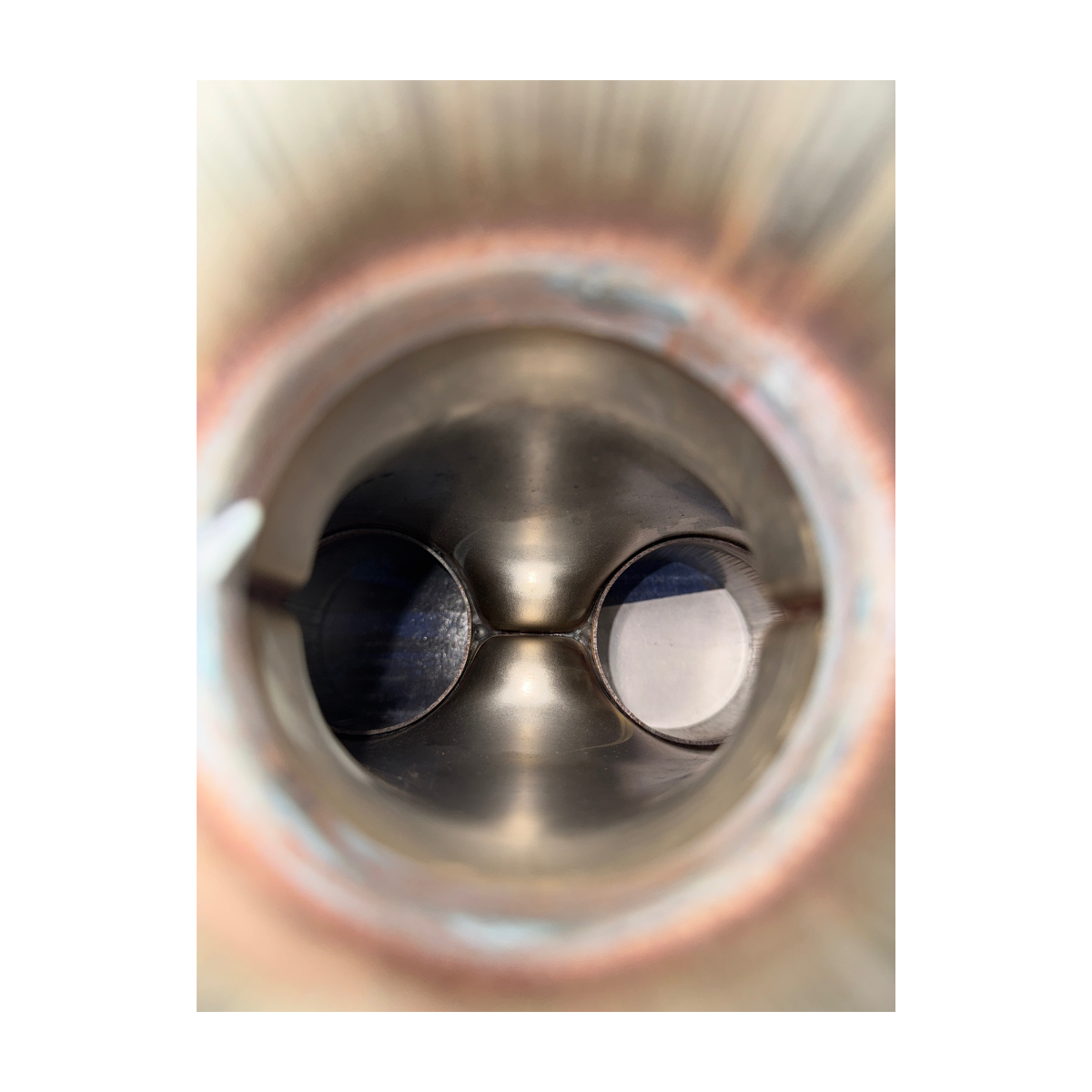 Y Pipe Rush Acero Inoxidable Boquillas 2.5” Alto Flujo Y-2525