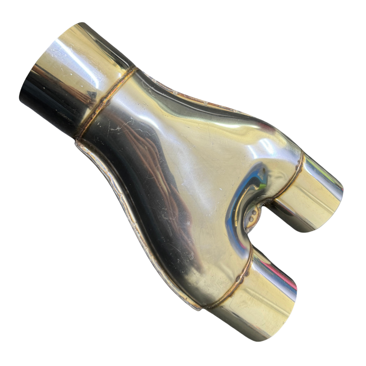 Y Pipe Woolrich Acero Inoxidable Entrada 3” Alto Flujo WAI-1222H