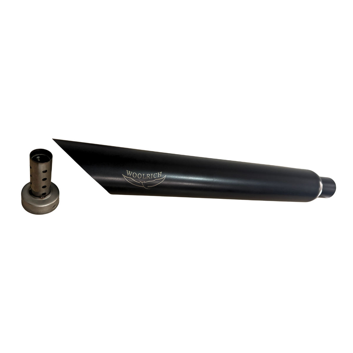 Par de Escapes para Motocicleta Tipo Chopper Flujo Directo WAI-285 Negro Mate