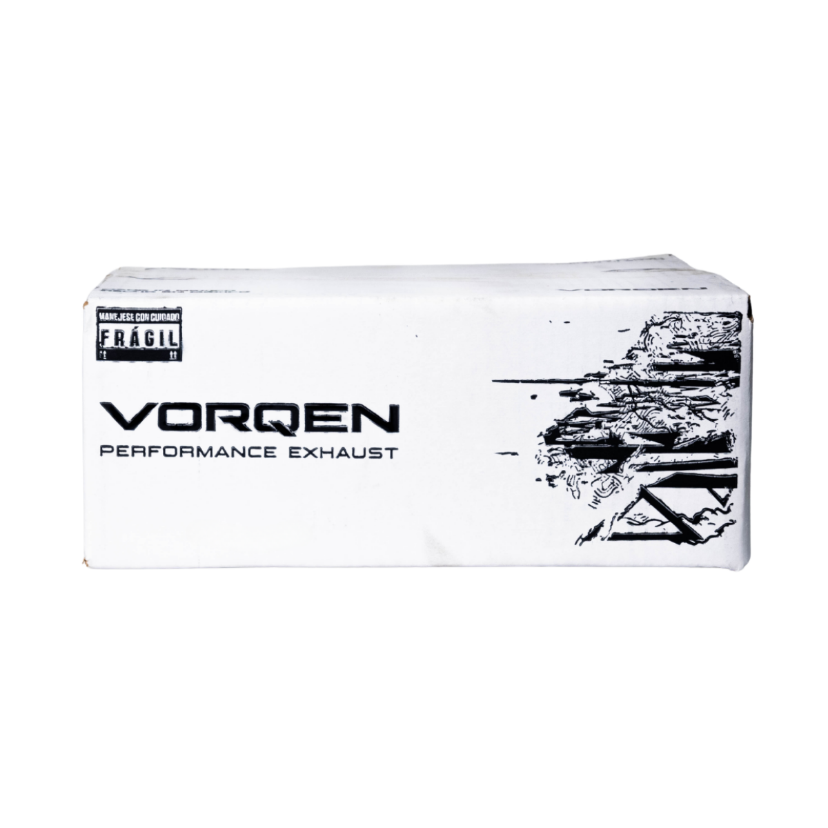 Resonador Deportivo Vorqen Redondo Fibra 4x9 2.5in