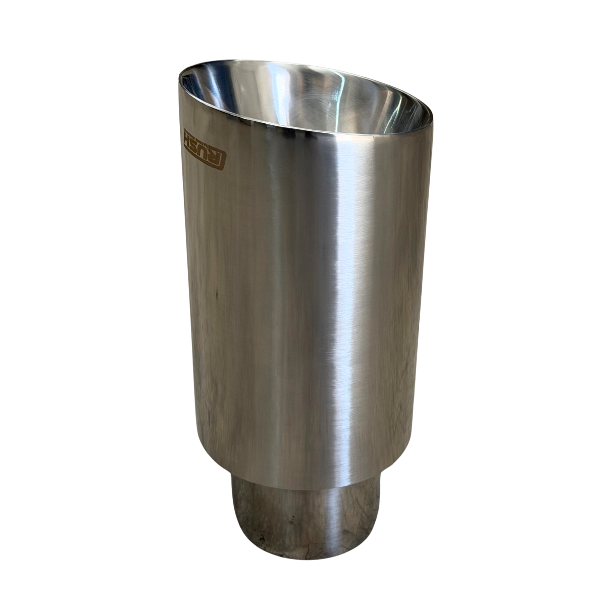 Colilla Punta De Escape 3.5" Rush Acero Inoxidable R-013B