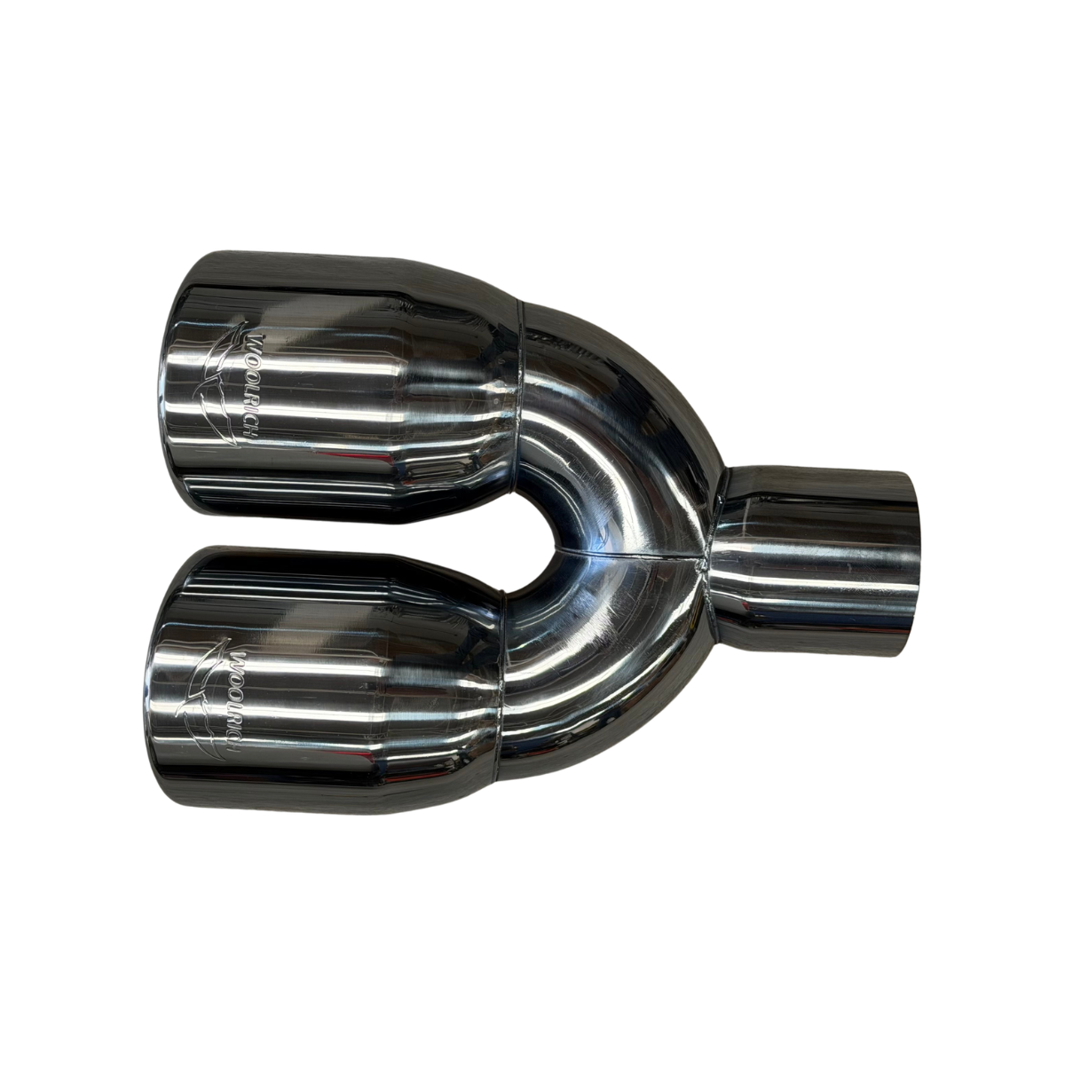 Colilla Doble de Escape Deportiva Woolrich 3.5" WAI-0269S Negra