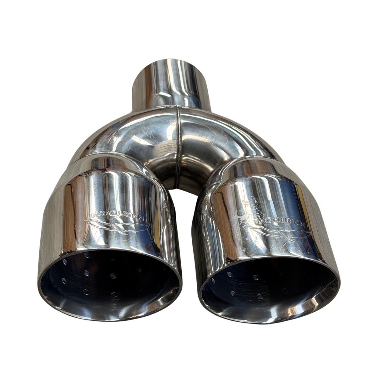 Colilla Doble de Escape Deportiva Diagonal Woolrich 3.5" WAI-0466