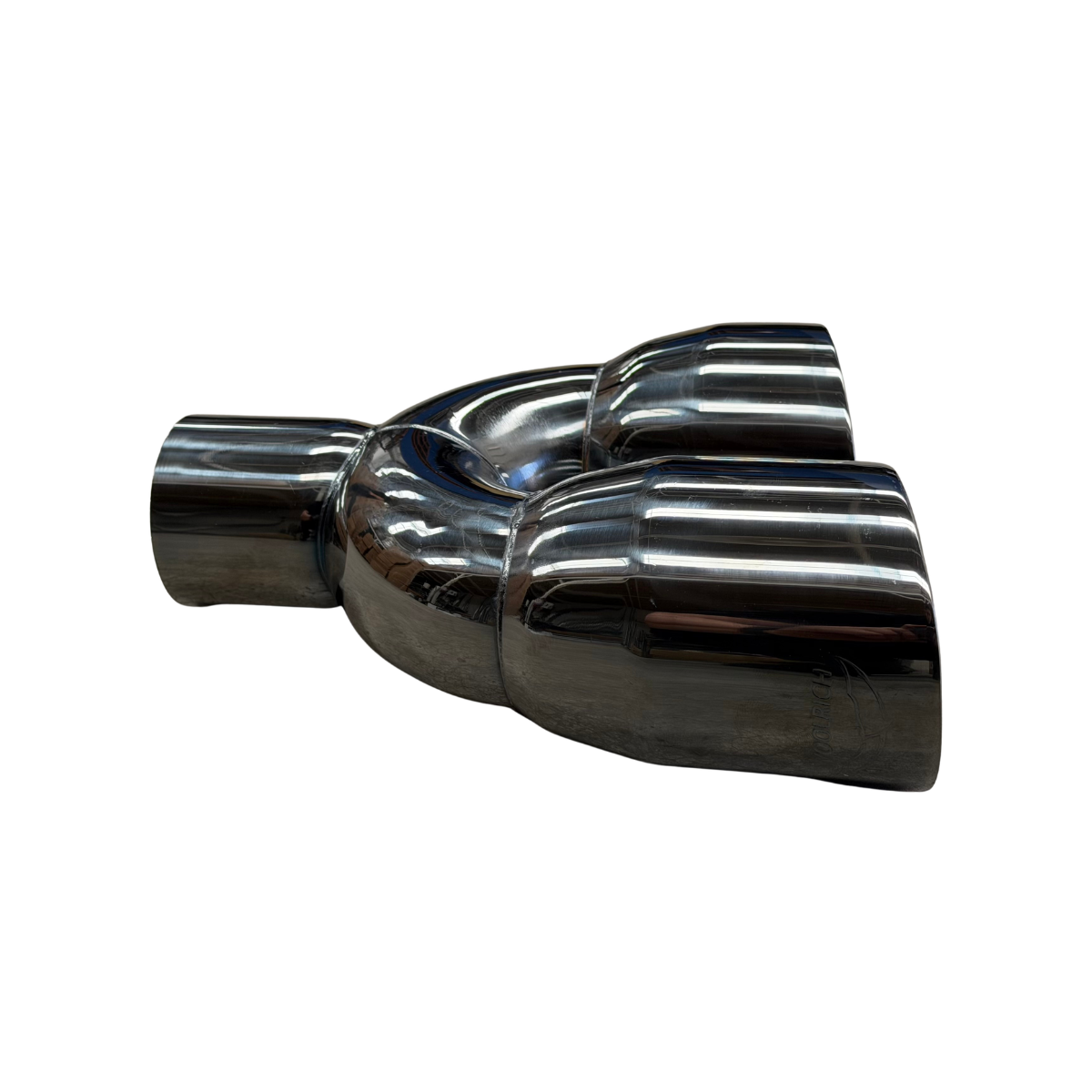 Colilla Doble de Escape Deportiva Diagonal Woolrich 3.5" WAI-0268BK