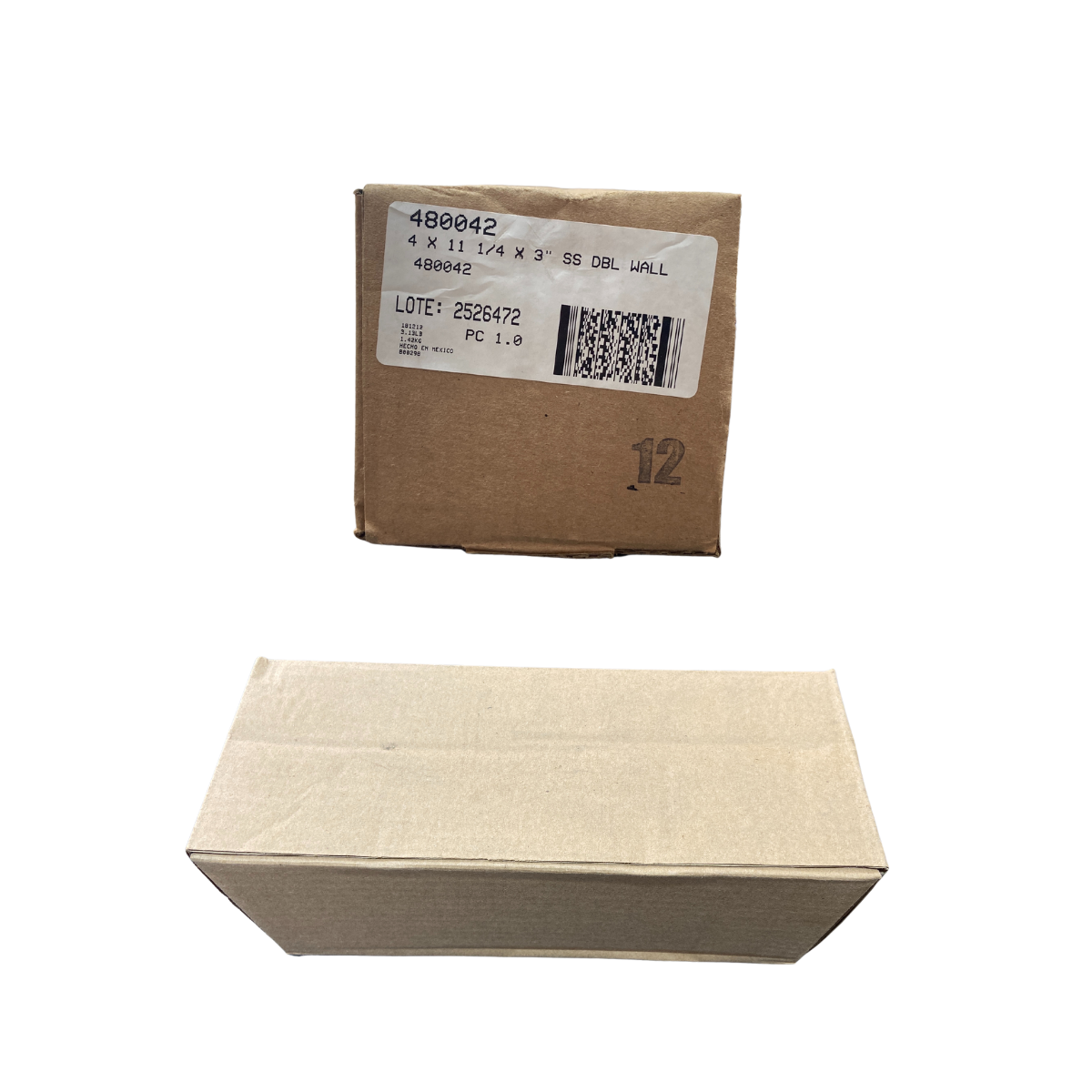 Colilla Acero Inoxidable Doble Pared 4 Pulgadas