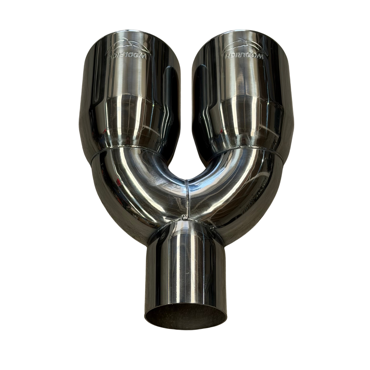 Colilla Doble de Escape Deportiva Woolrich 3.5" WAI-0269S Negra