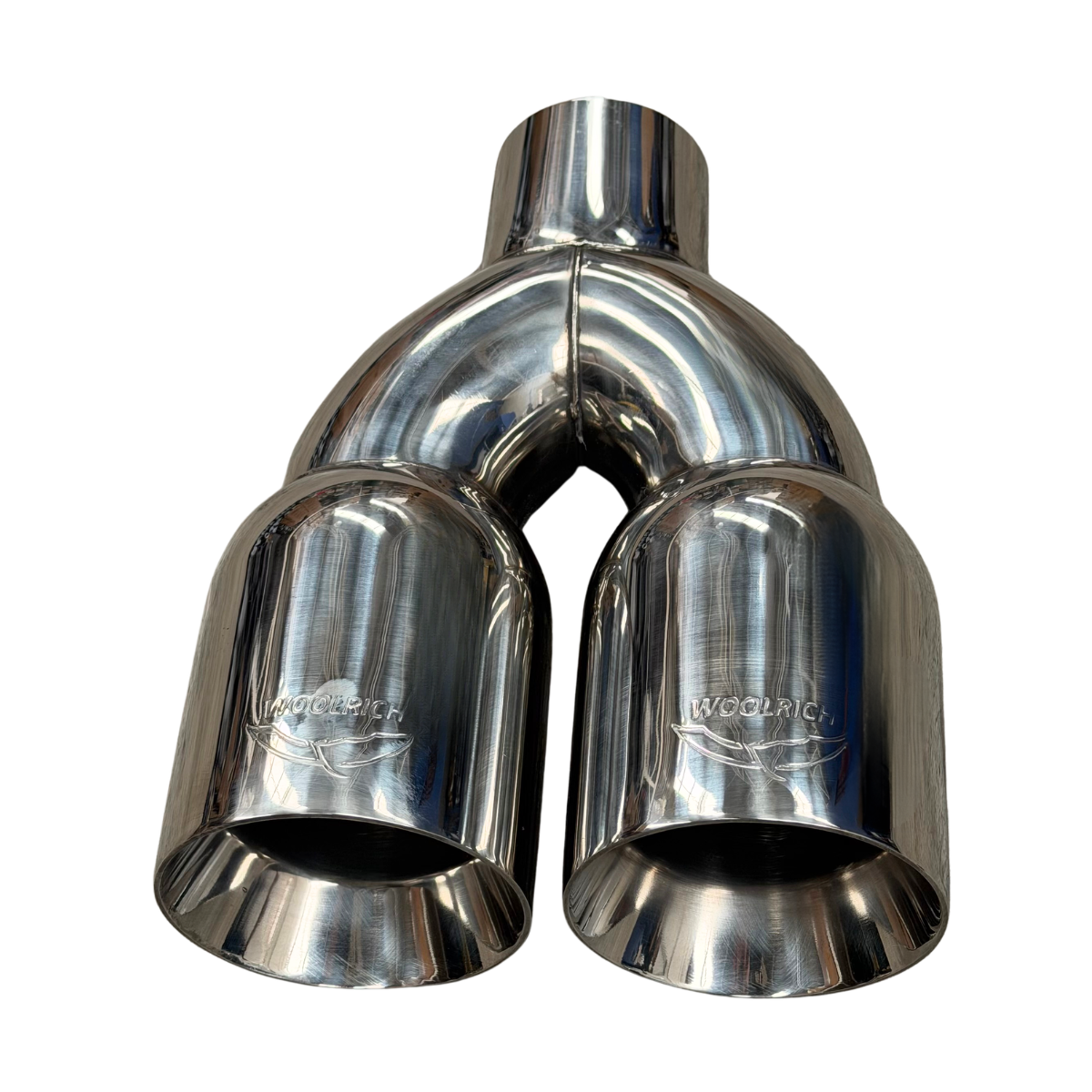 Colilla Doble de Escape Deportiva Diagonal Woolrich 3.5" WAI-0264
