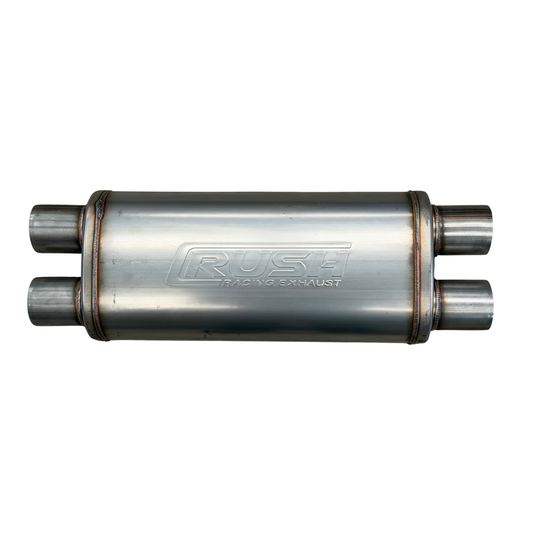 Mofle Deportivo Alto Flujo Rush Racing 2X2 R-DD212-18