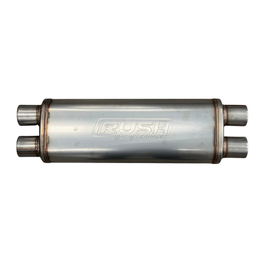 Mofle Deportivo Alto Flujo Rush Racing 2X2 R-DD212-22